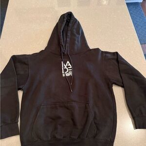 Classic Black Hoodie with Logo